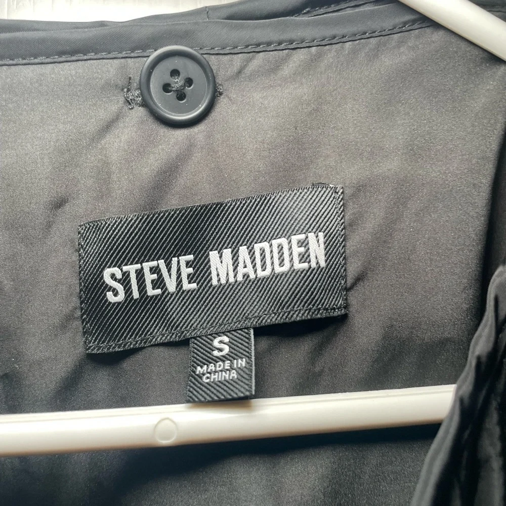 Steve Madden Women’s Diarine Scarf Quilted Puffer Jacket Size Small - Picture 4 of 6